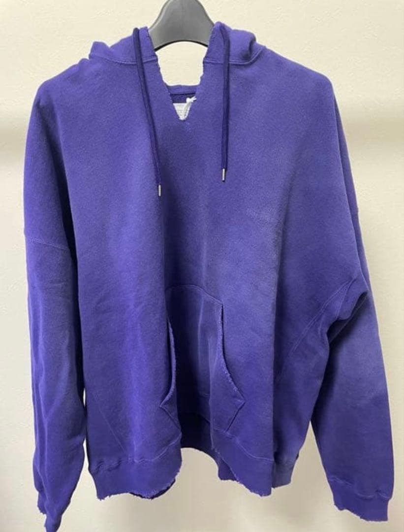 DAIRIKU BoymeetsGirl Cut off Hoodie パープル