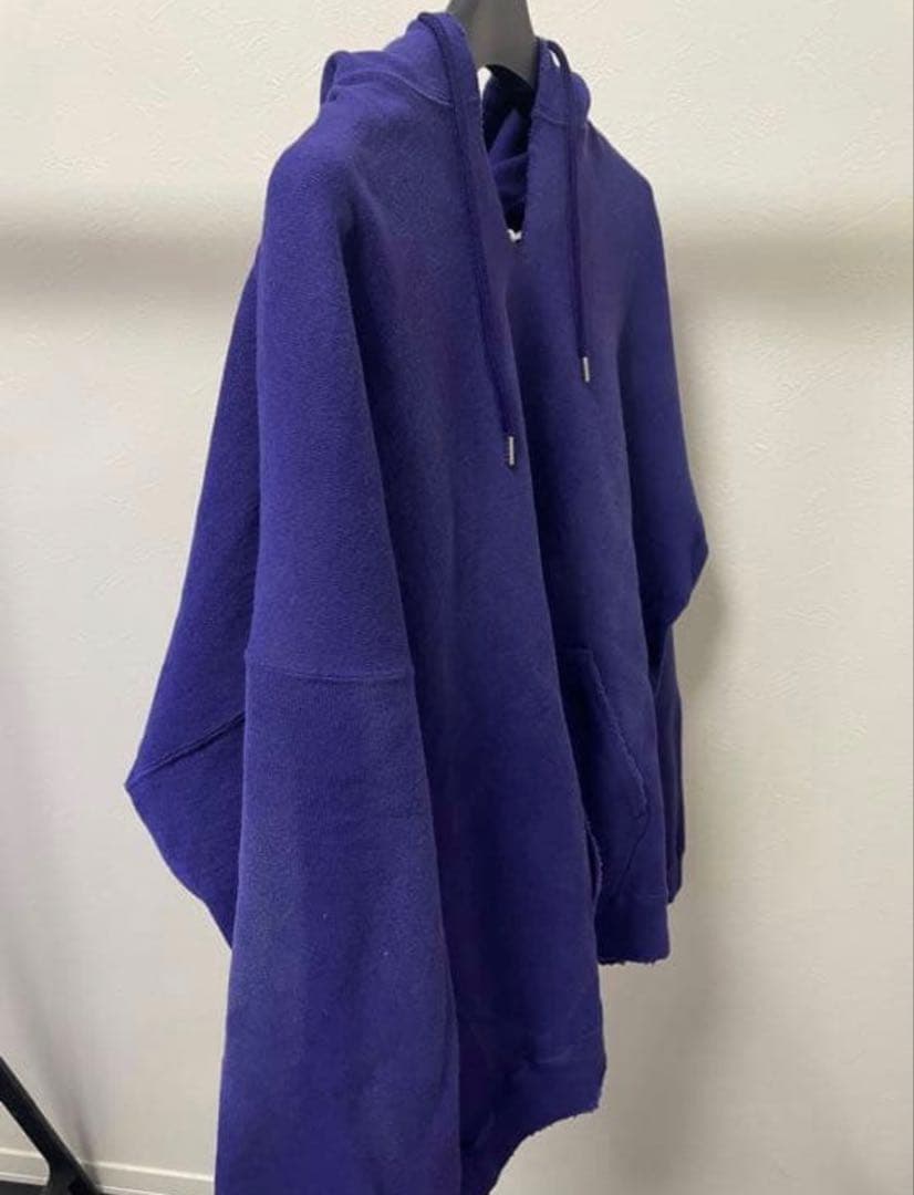 DAIRIKU BoymeetsGirl Cut off Hoodie パープル