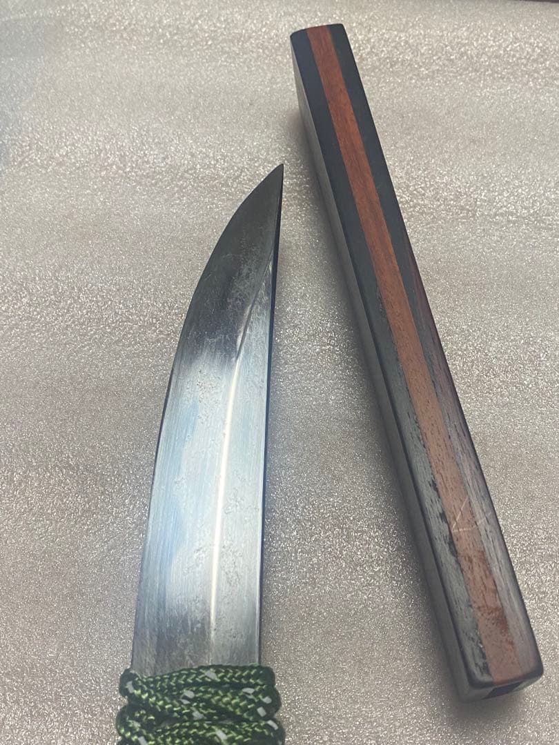 残欠刀　脇差し　ナイフ　玉鋼　合法サイズ