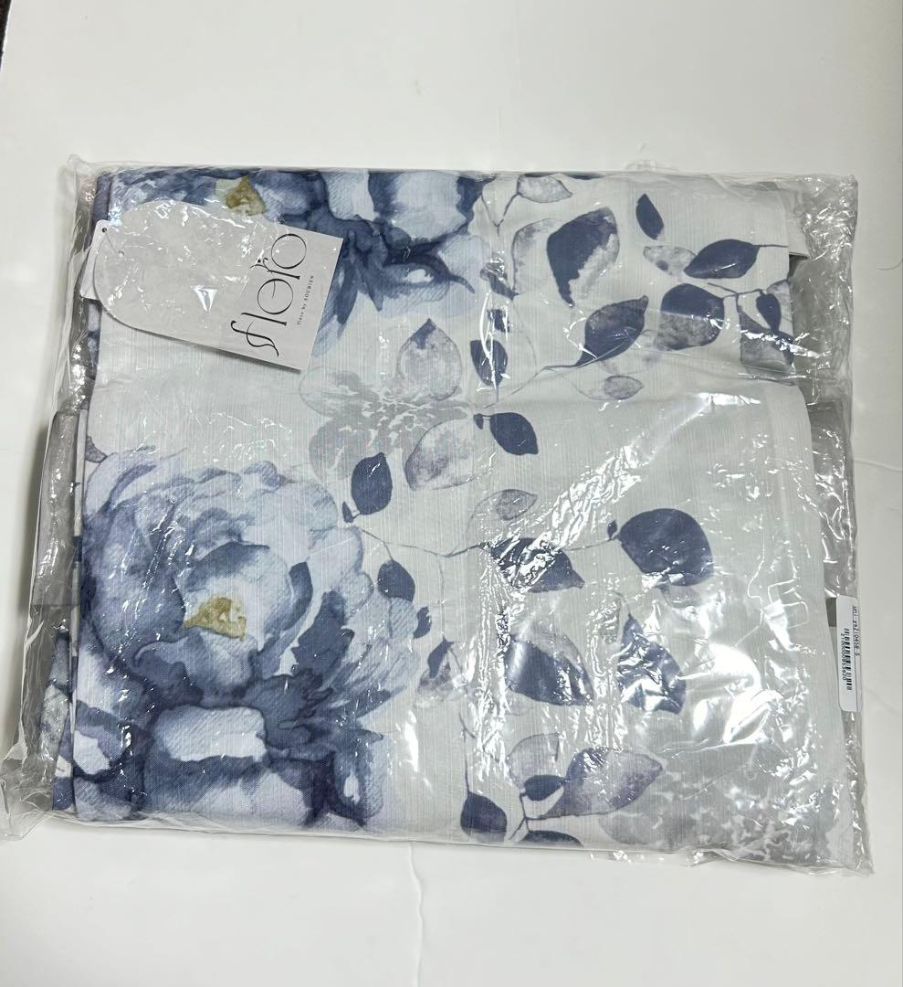 浴衣 2点セット レディース　SOUBIEN 浴衣 青 白 定価13,989円