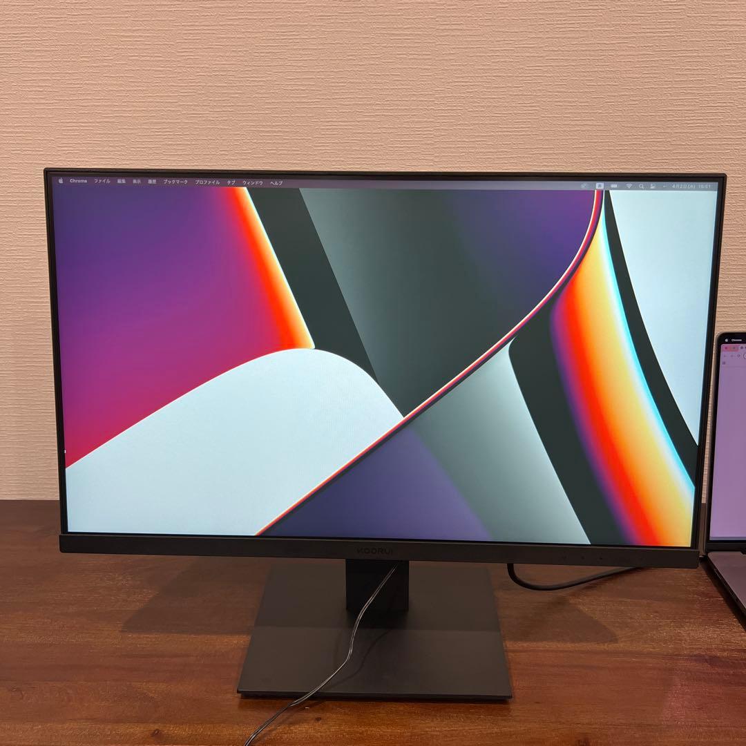 KOORUI 24N1 ディスプレイ 24インチ　美品