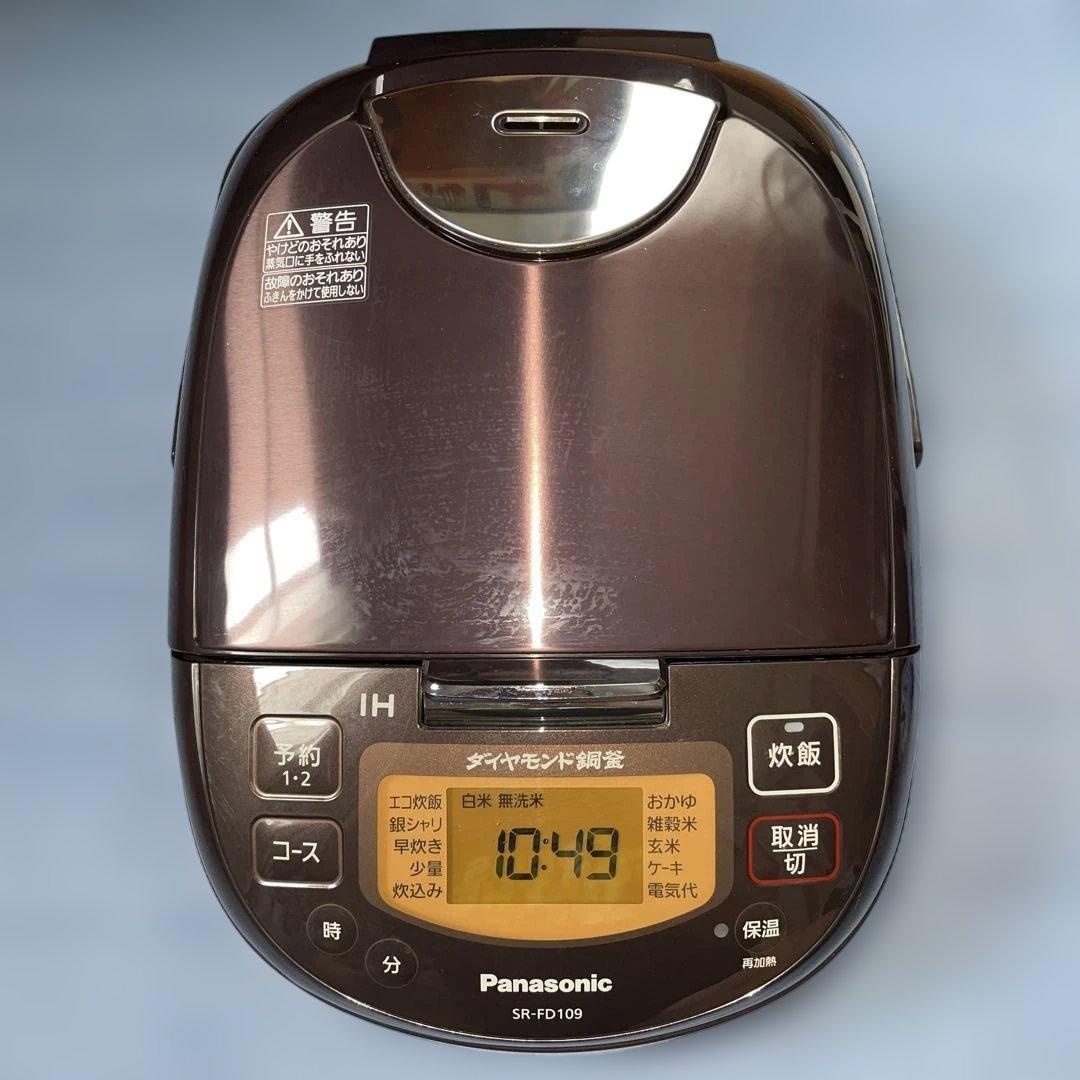 Panasonic IH ジャー炊飯器 ブラウン SR-FD109
