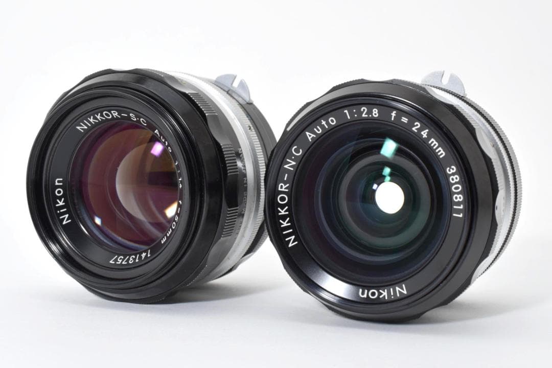 【完動美品】Nikomat FT レンズ2本セット 1119