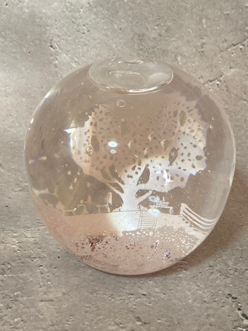 m*1様 金津沙矢香さん　スノードーム　春