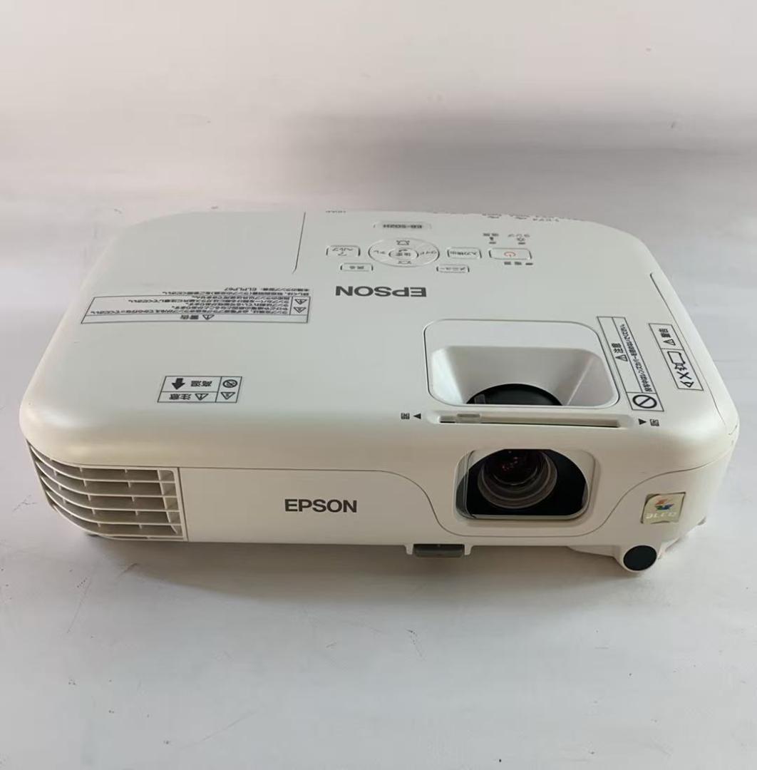 EPSON EB-S02H プロジェクター 本体 ケーブル 付属品 動作良好