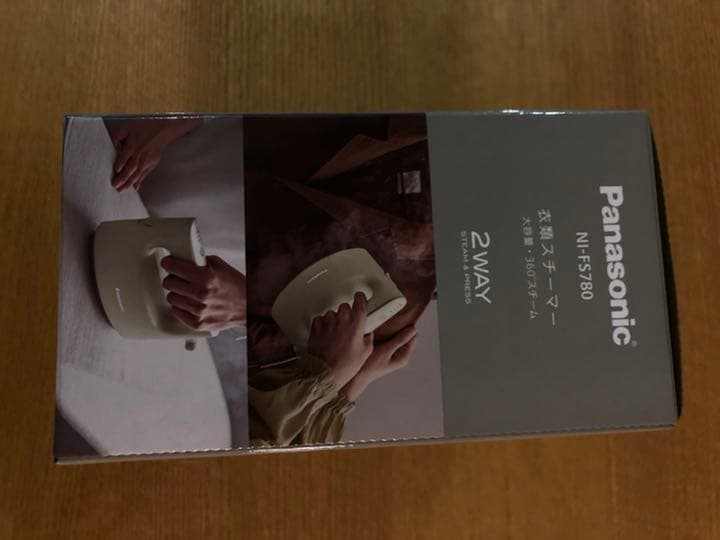 限定価格　未開封Panasonic 衣類スチーマー NI-fs780パナソニック