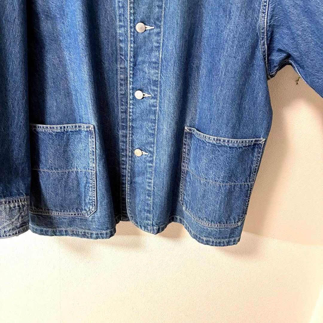 StevenAlan 10oz DENIM BGY COVERALLカバーオール
