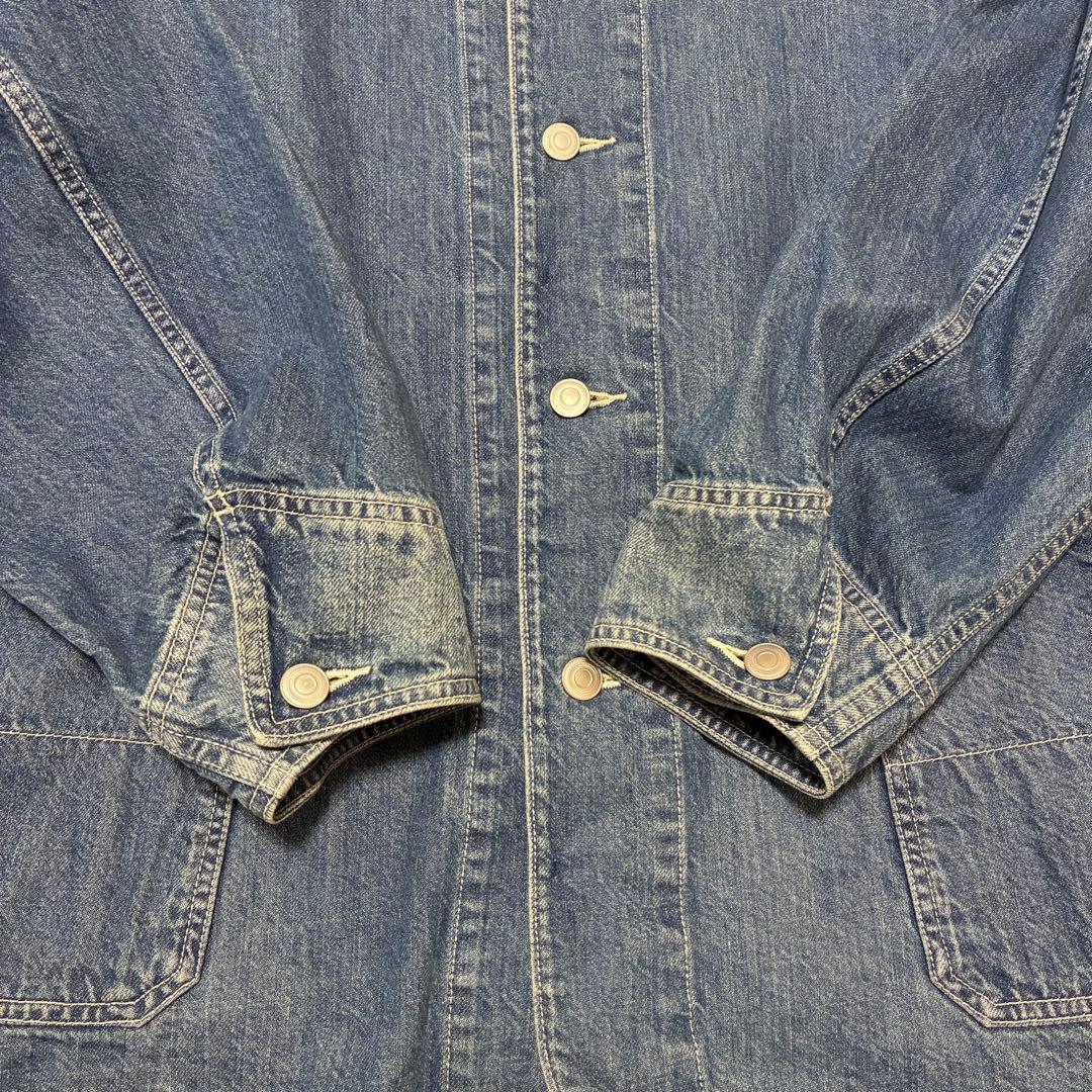 StevenAlan 10oz DENIM BGY COVERALLカバーオール