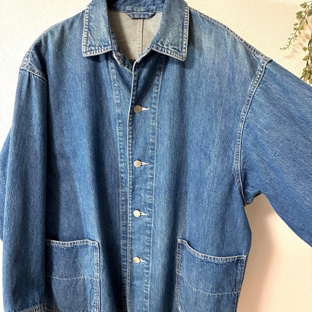 StevenAlan 10oz DENIM BGY COVERALLカバーオール