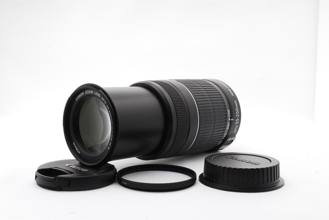 ⭐️手ブレ補正 ⭐️Canon EF-S 55-250mm IS Ⅱ 望遠レンズ