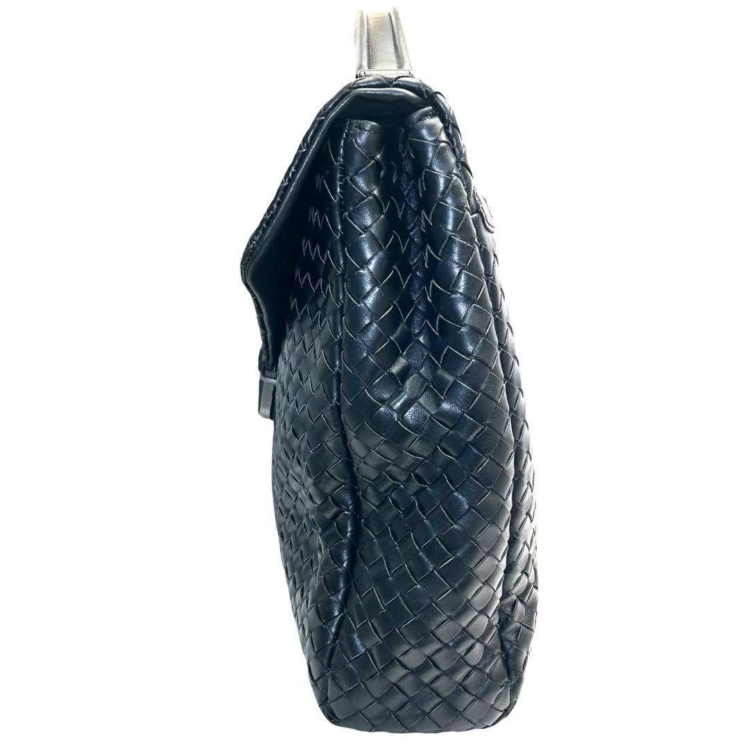 BOTTEGA VENETA ボッテガヴェネタ　ビジネスバッグ　黒　A4収納