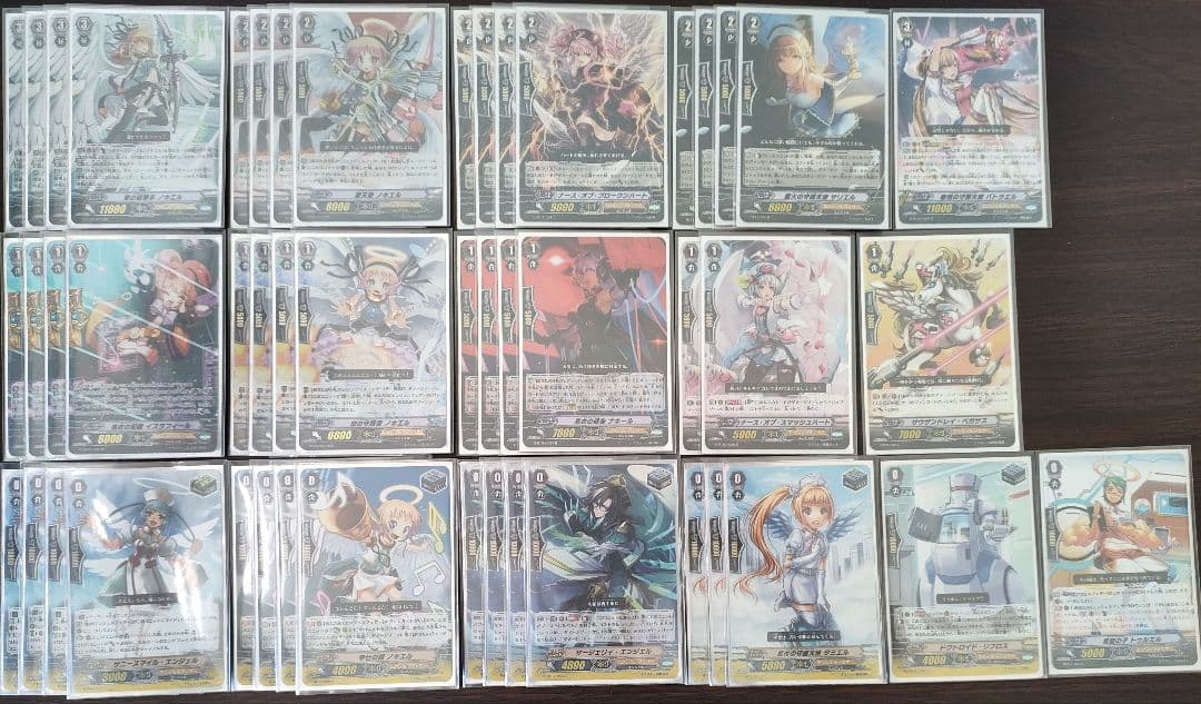 【Gスタン】 エンジェルフェザー デッキ50枚 × 3つ パーツ付き