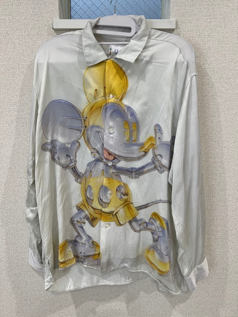 空山基×Disney ミッキー レーヨンシャツ 2G tokyo
