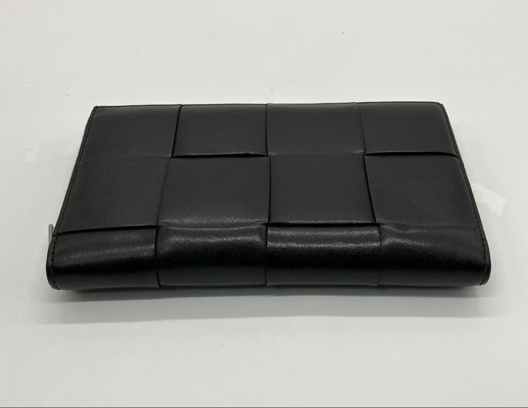⭐️ 極美品 ボッテガ ヴェネタ カセット ラウンドファスナー 長財布 ブラック