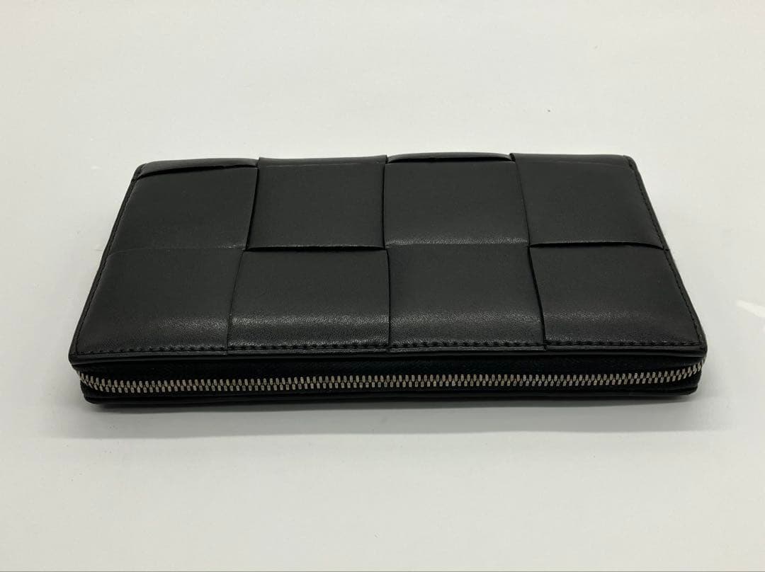 ⭐️ 極美品 ボッテガ ヴェネタ カセット ラウンドファスナー 長財布 ブラック