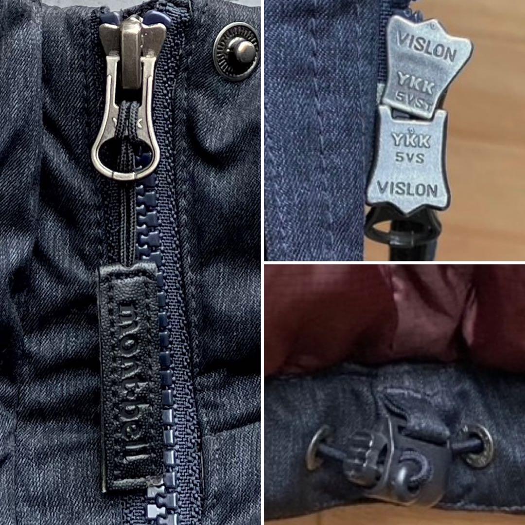 M モンベル ダウンコート ロングダウン montbell ダウンジャケット