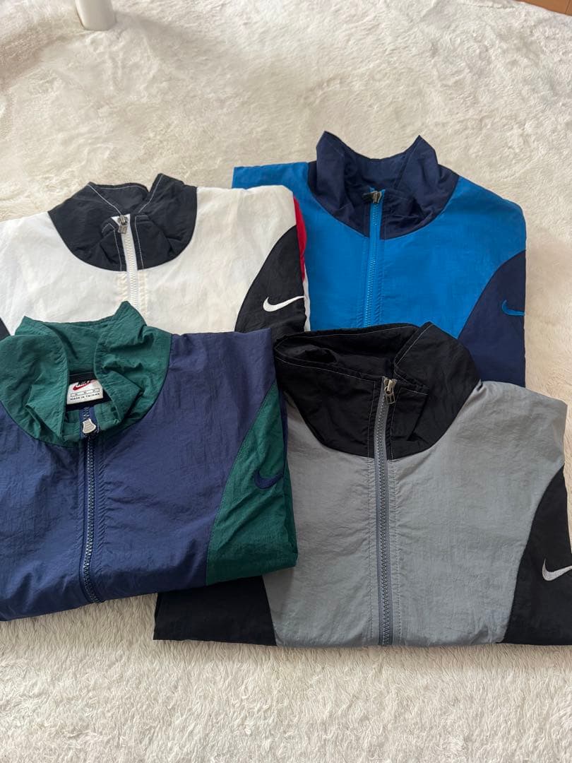 Nike 90s ナイロンジャケット 4点セット
