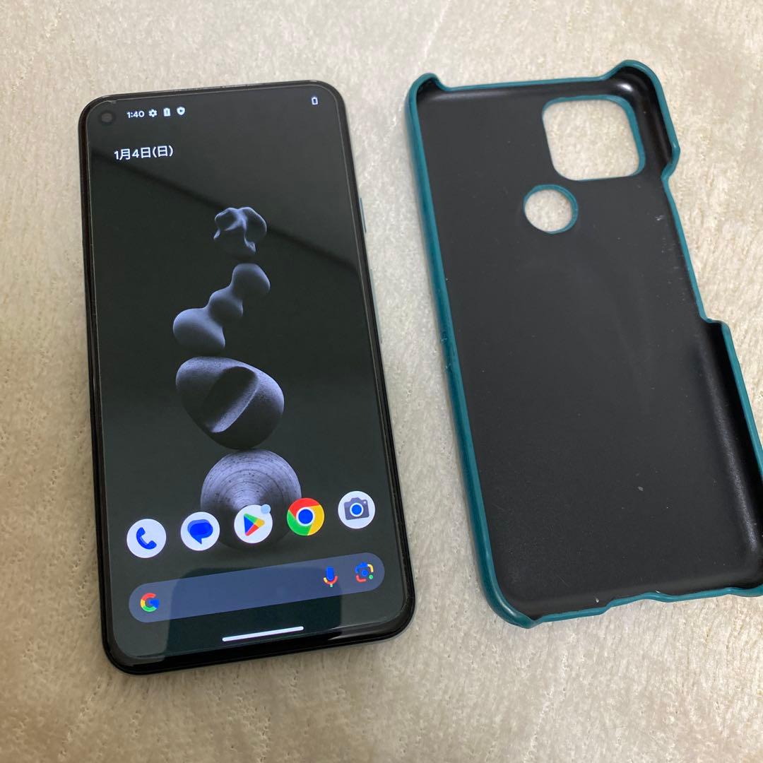 Google Pixel 5 本体 + ケース