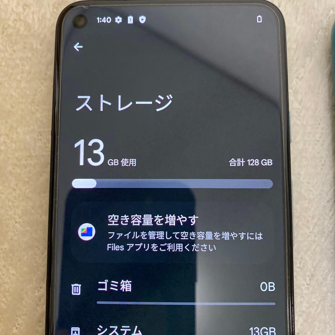 Google Pixel 5 本体 + ケース