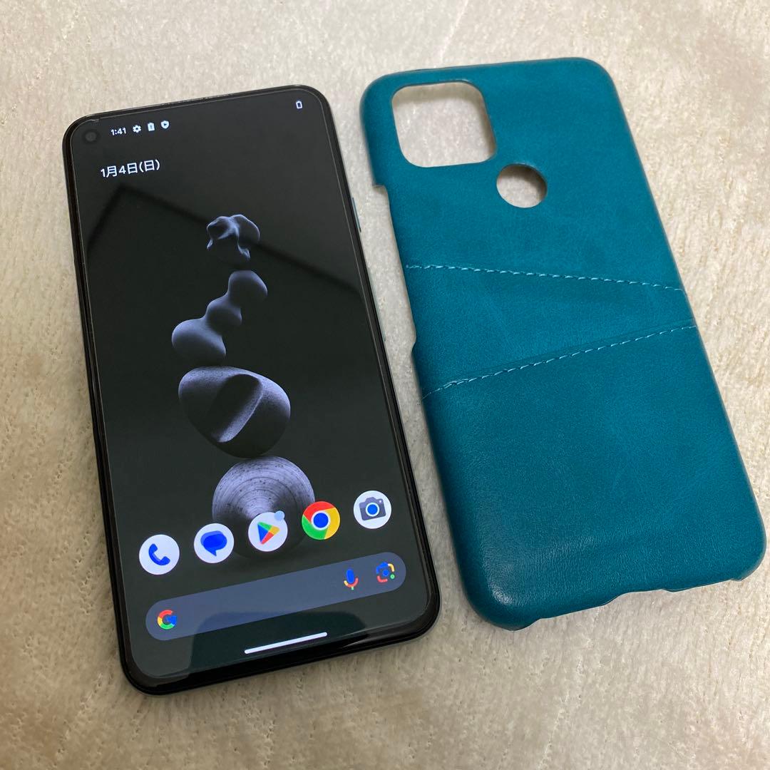 Google Pixel 5 本体 + ケース