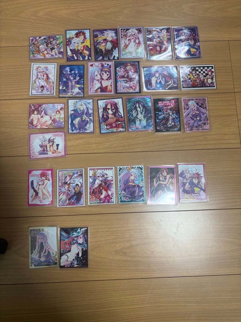 ノーゲーム・ノーライフ ゼロ スリーブ ノゲノラ ゼロ カード 白 バラ売り可