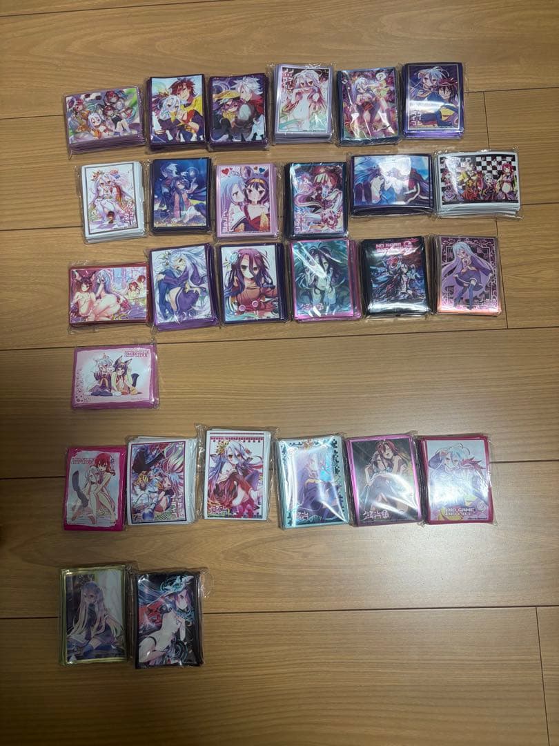 ノーゲーム・ノーライフ ゼロ スリーブ ノゲノラ ゼロ カード 白 バラ売り可