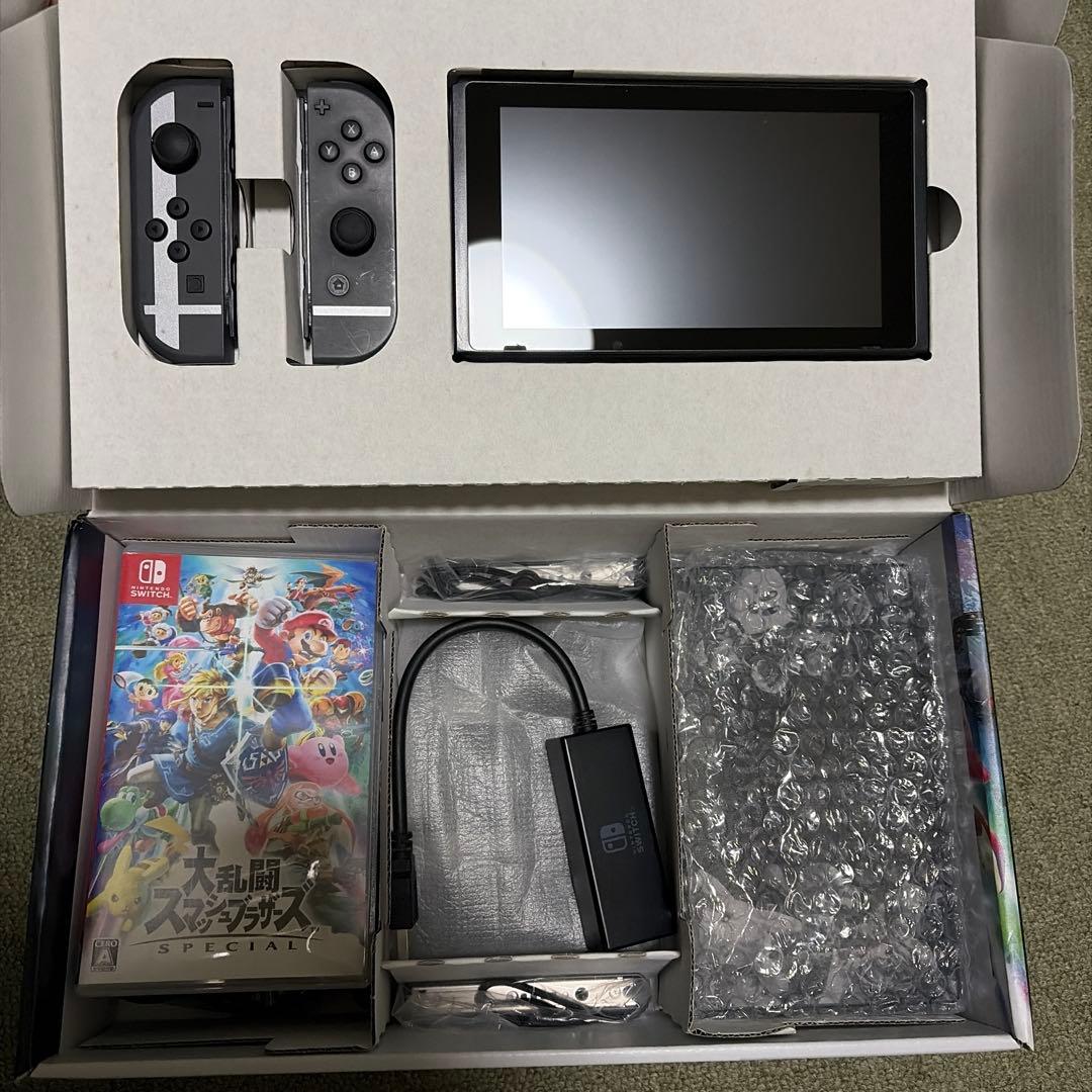 Nintendo Switch 大乱闘スマッシュブラザーズモデル カセット付き