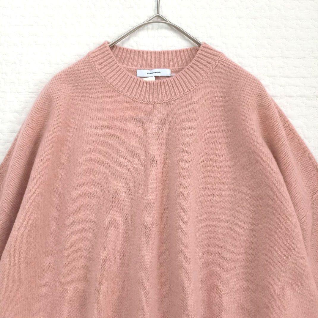 新品タグ付き✨ジャーナルスタンダード ウールカシミヤクルーネックニット ピンク