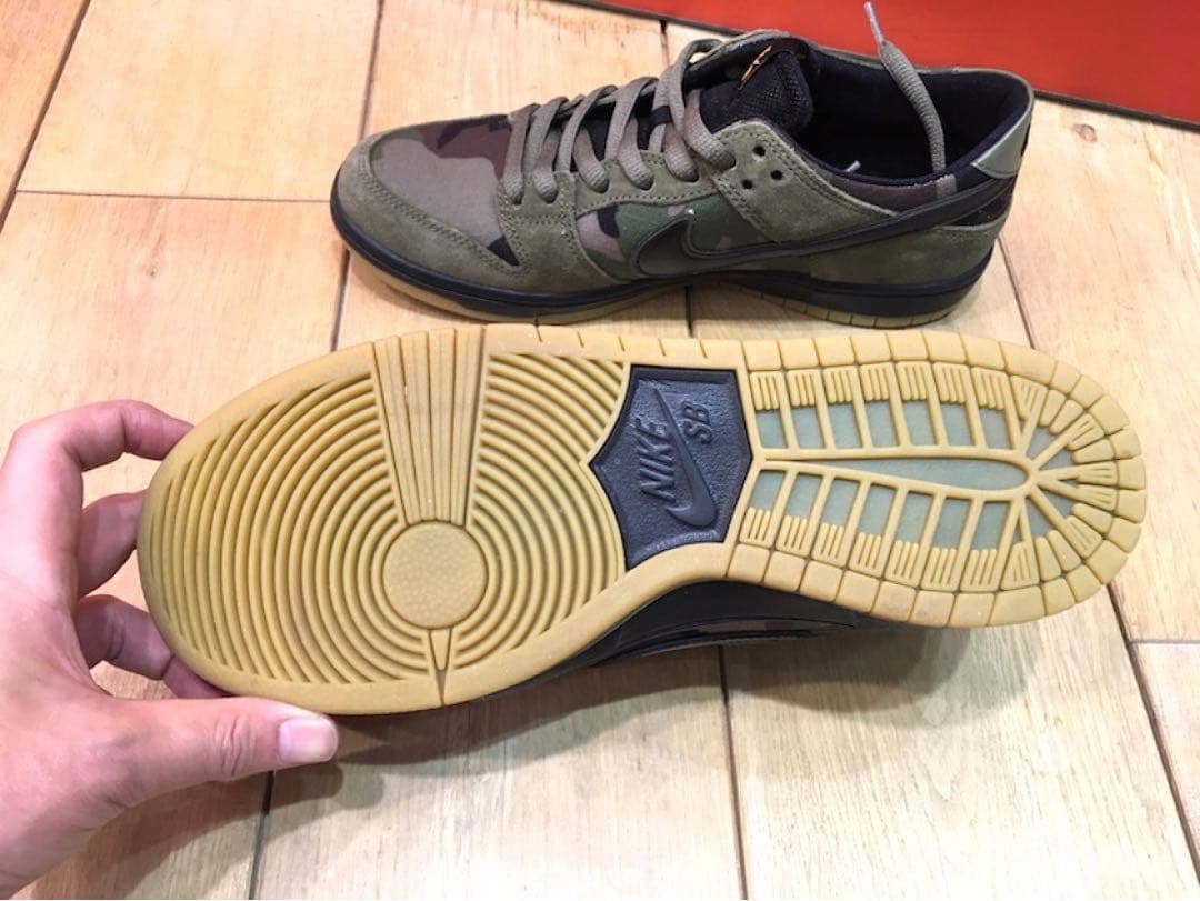 靴 Nike SB Dunk Low Pro \"Camouflage\" 27.5cm