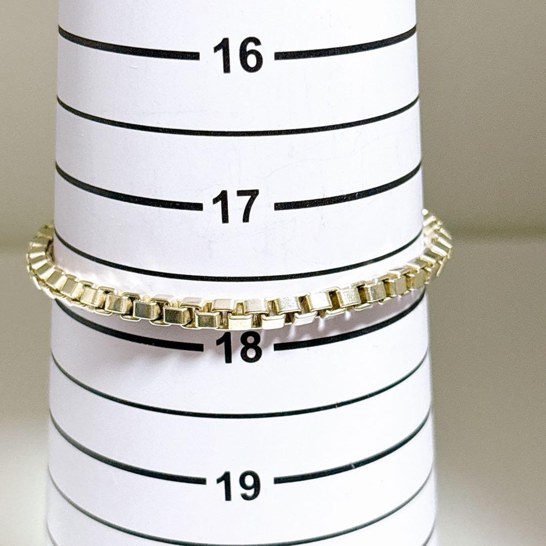 【美品】19.2cmTiffanyティファニー ベネチアン ブレスレット 925