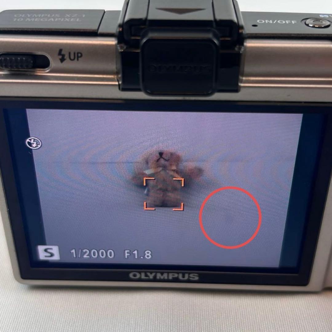 【付属品多数】OLYMPUS オリンパス XZ-1 VF-3 自動開閉 シルバー