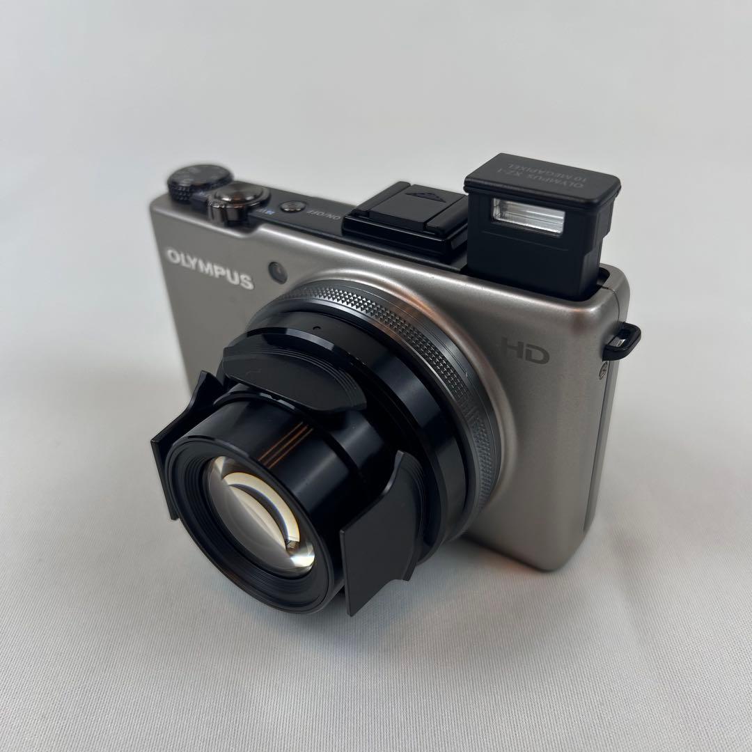 【付属品多数】OLYMPUS オリンパス XZ-1 VF-3 自動開閉 シルバー