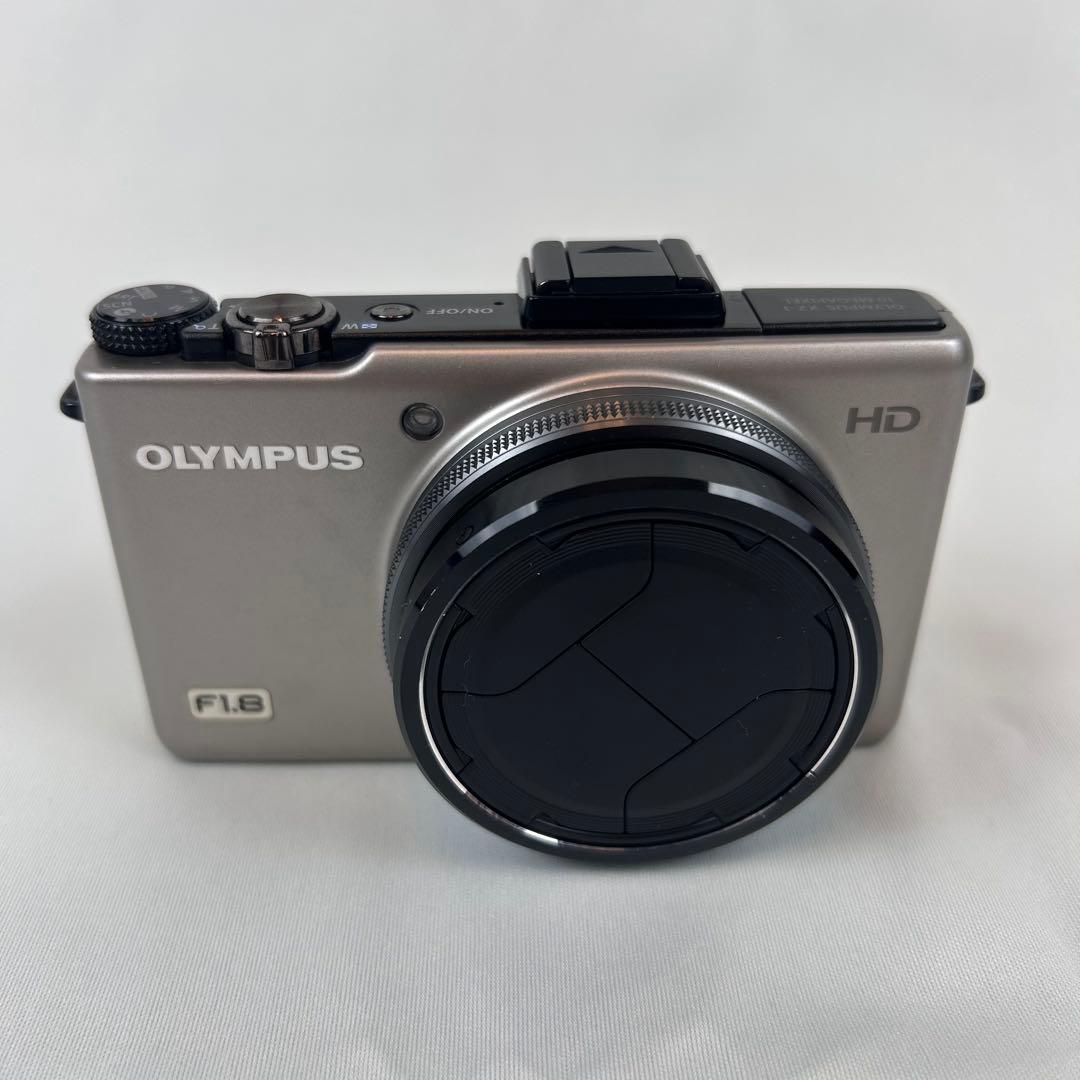 【付属品多数】OLYMPUS オリンパス XZ-1 VF-3 自動開閉 シルバー