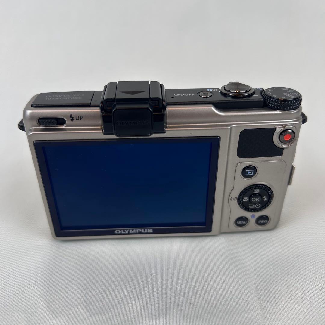 【付属品多数】OLYMPUS オリンパス XZ-1 VF-3 自動開閉 シルバー