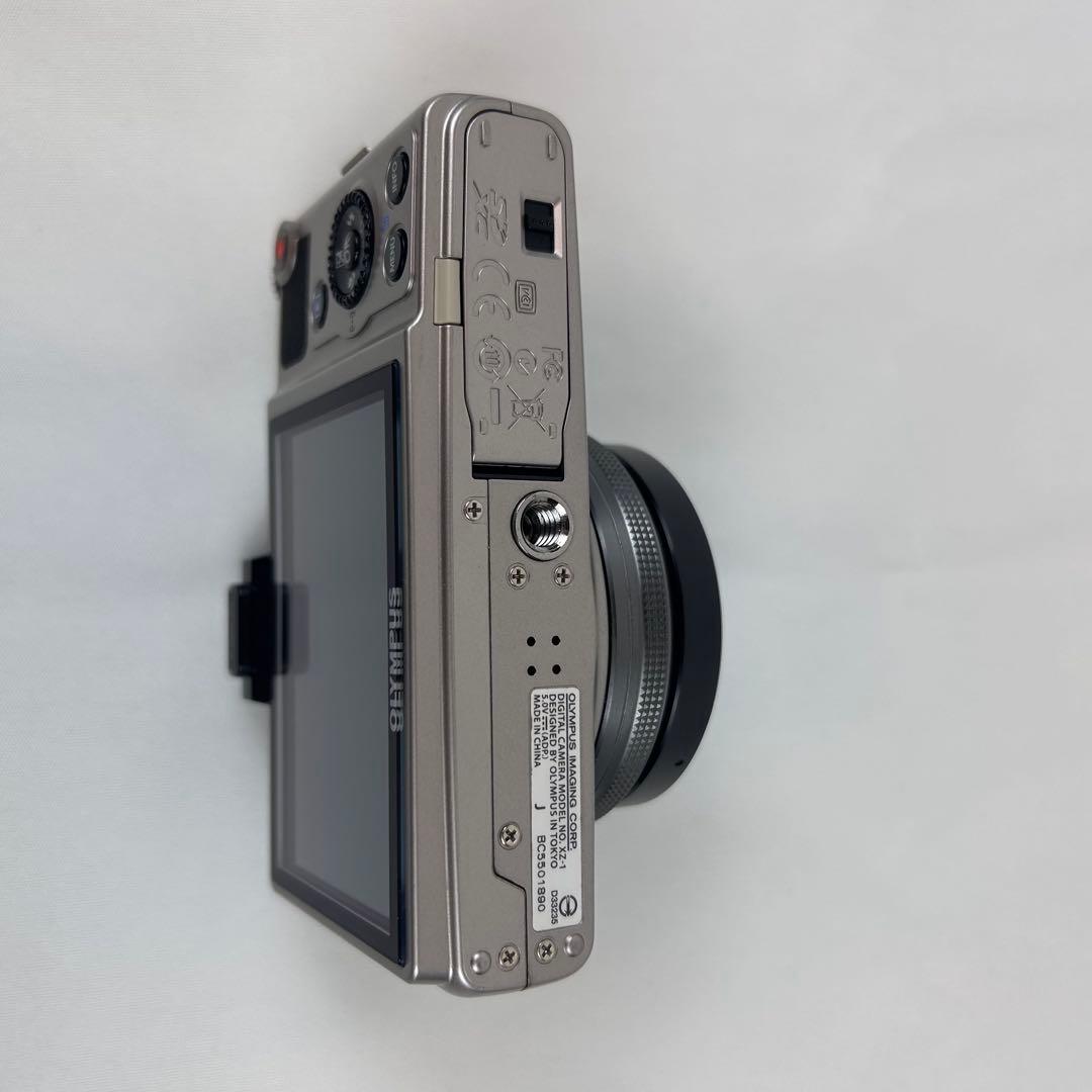 【付属品多数】OLYMPUS オリンパス XZ-1 VF-3 自動開閉 シルバー