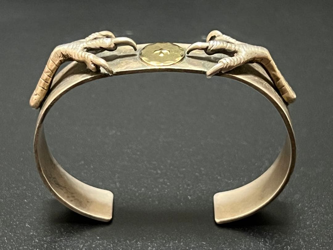 専用となりますゴローズ goro's 銀爪平打ちブレスK18メタルOLDバングル