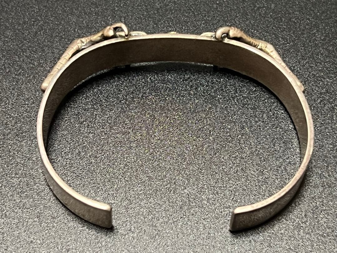 専用となりますゴローズ goro's 銀爪平打ちブレスK18メタルOLDバングル