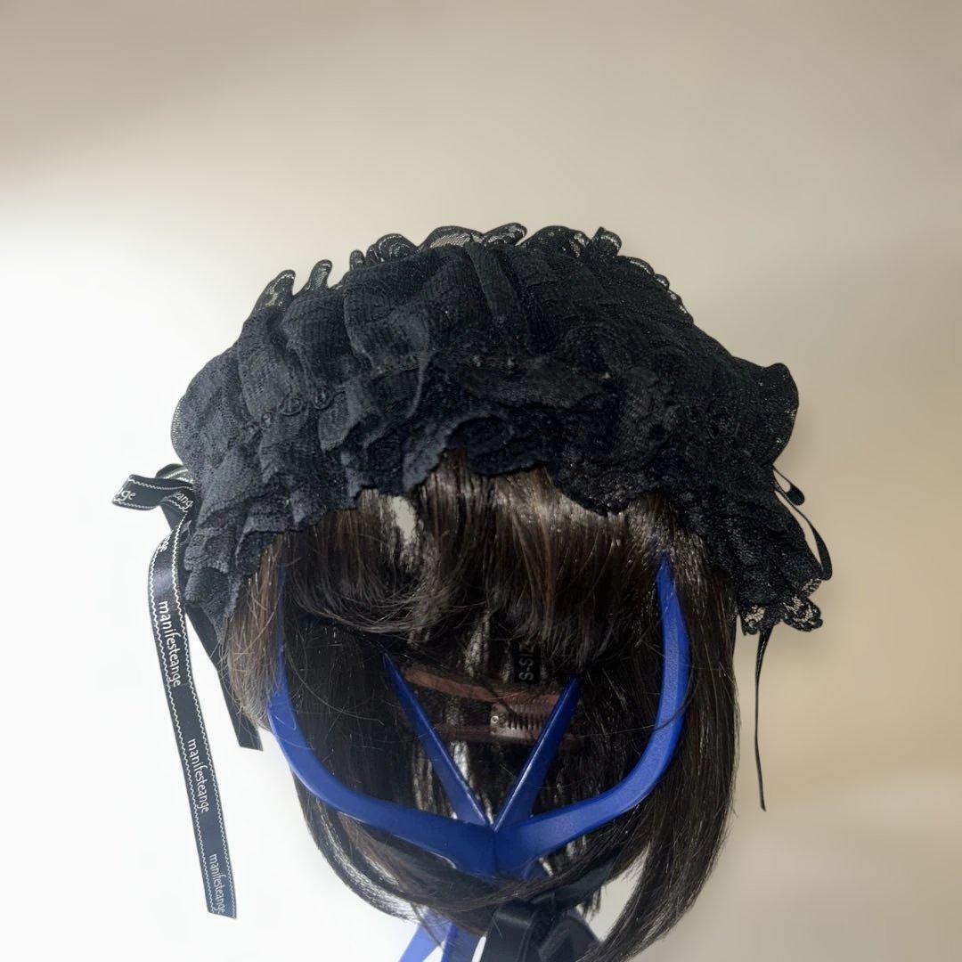 美品　morphose ヘッドドレス