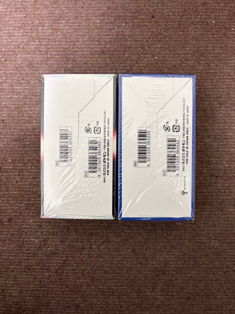 K*I様 ポケモンカード 白熱のアルカナ、ポケモンGO各1ボックス新品未開封シュ