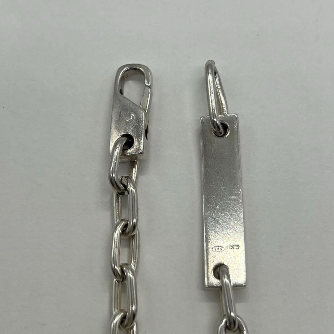 グッチ GUCCI IDプレート オーバルリンクチェーン ブレスレットSV925