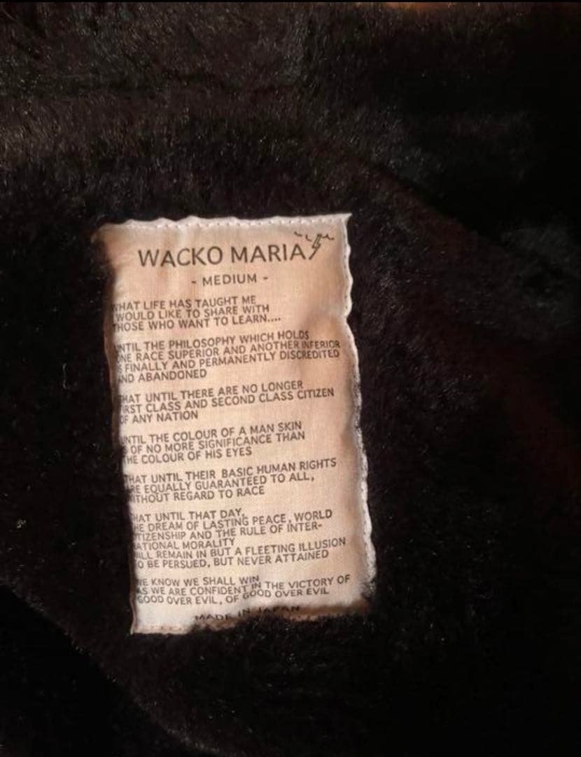 wackomariaワコマリア　n-3b モッズコート