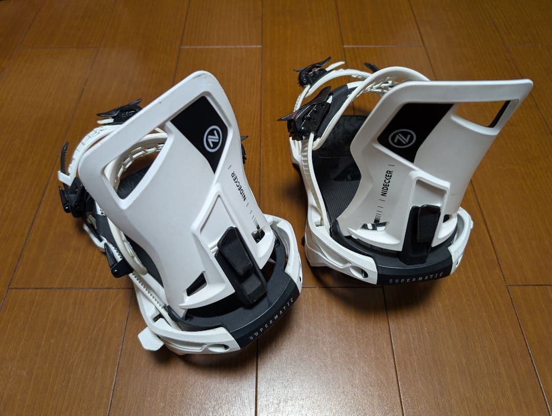 NIDECKER SUPERMATIC ビンディング ホワイト