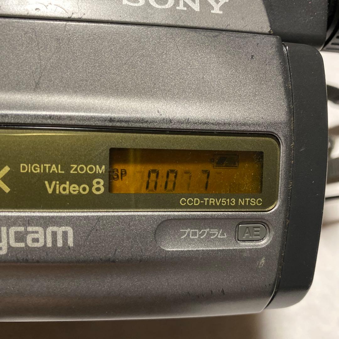 SONY Video8 ビデオカメラ　CCD-TRV513 ②