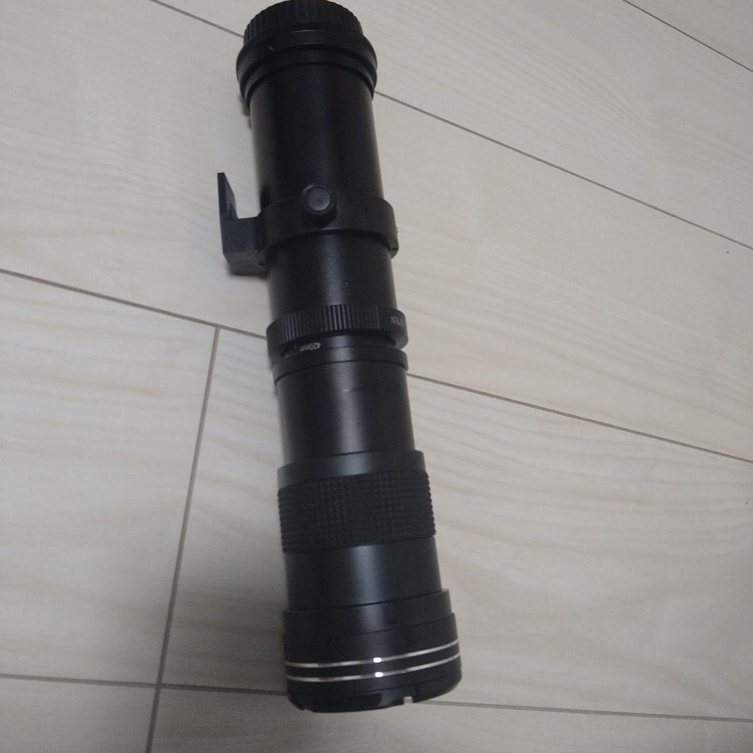 ズームレンズ フォーカスリング付き 黒　400〜800　キャノン用