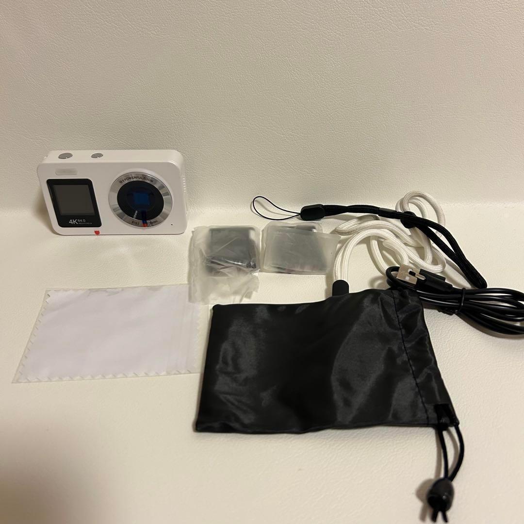 大特価❣️ デジタルカメラ 4K 6400万画素 デジカメ 64GB TFカード