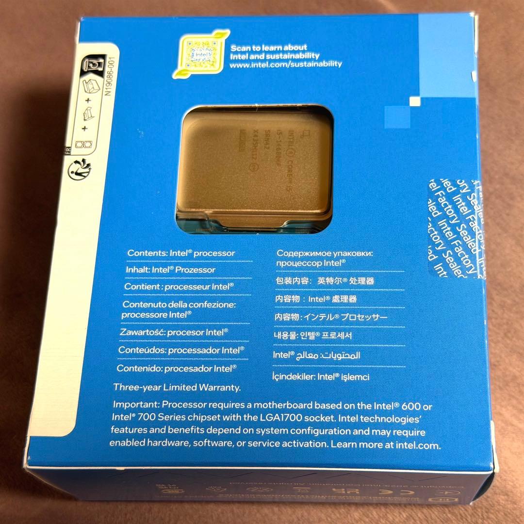 未開封新品 Intel Core i5-14600KF LGA1700 BOX