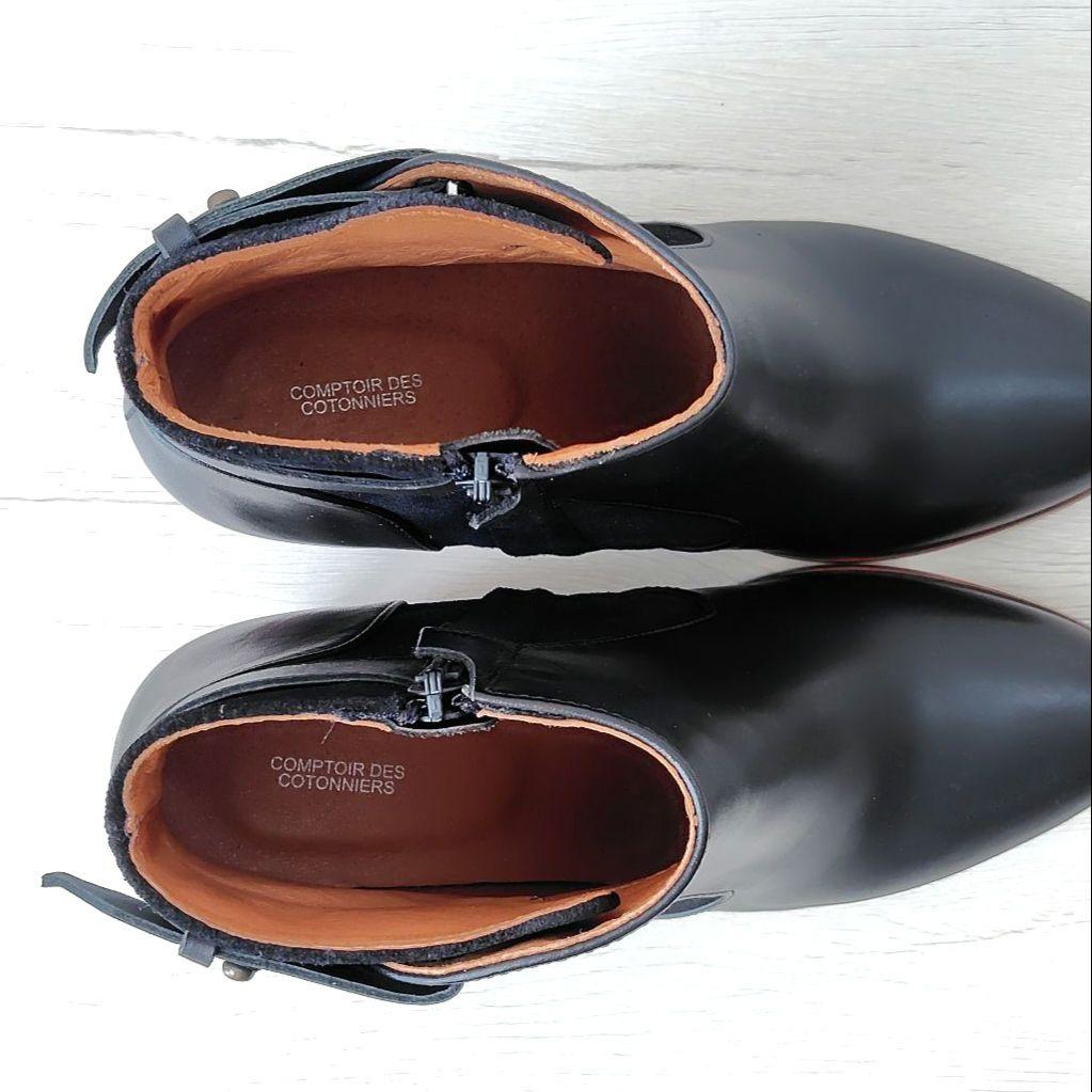 未使用級✨️Comptoir des cotonniers【38】レザーブーツ