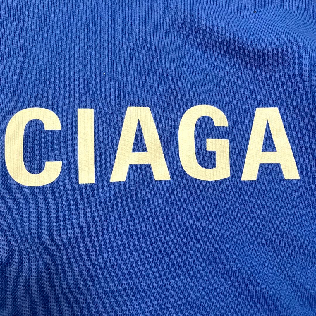 BALENCIAGA フーディー ブルー オーバーサイズ パーカー