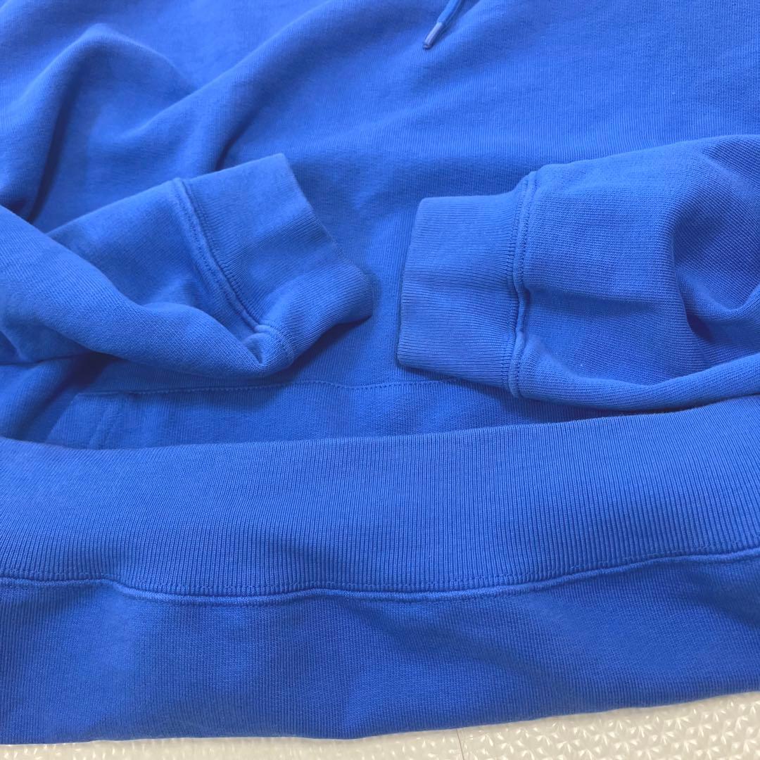 BALENCIAGA フーディー ブルー オーバーサイズ パーカー