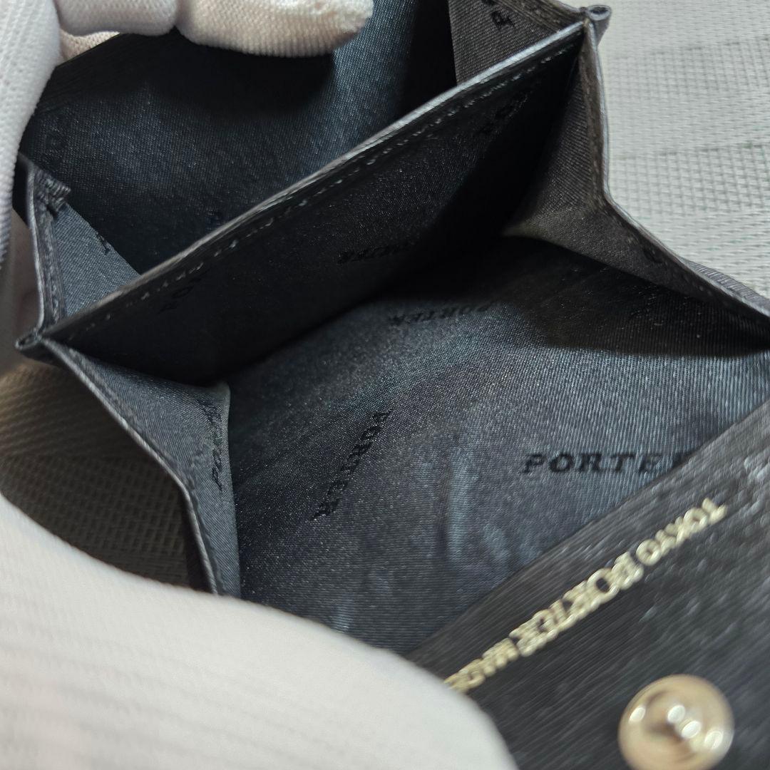 未使用　保管品　PORTER　ポーター　カレント　小銭入れ　ケース　2層